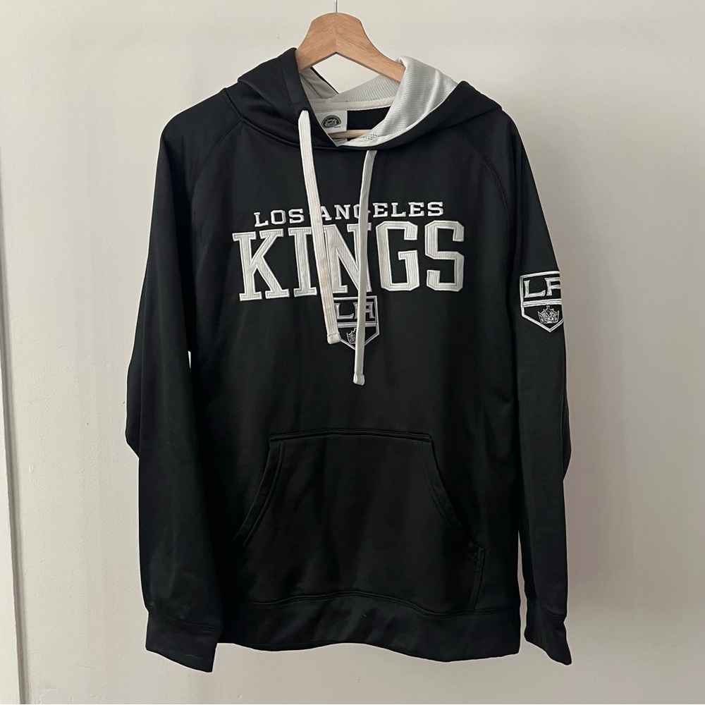 LA Kings Mens Embroidered Hoodie